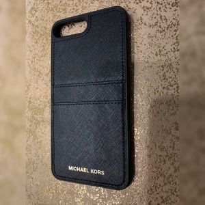 Michael Kors Saffiano Leather Phone Case